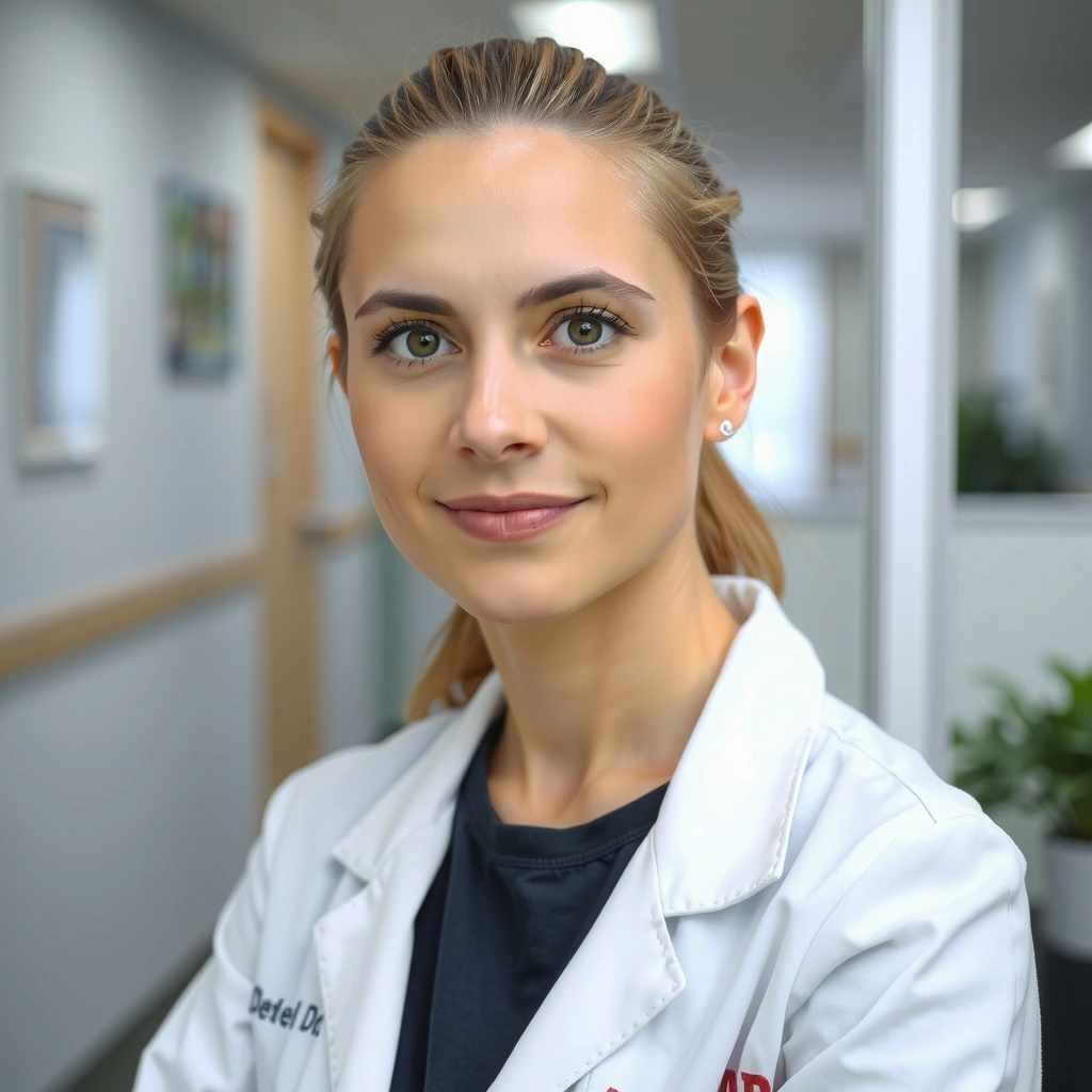 Portrait professionnel de Dr. Élise Dubois, nutritionniste